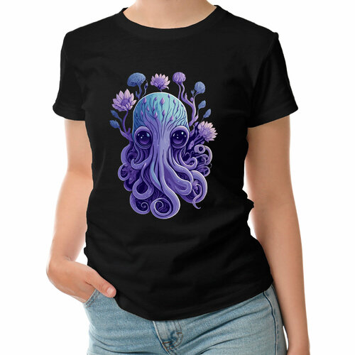 фото Футболка roly, размер s, черный