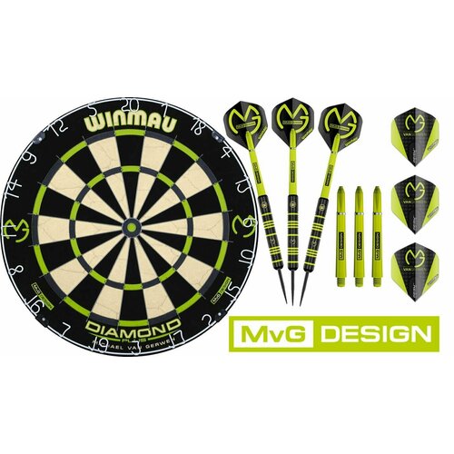 комплект для игры в дартс winmau base начальный уровень Подарочный комплект для игры в Дартс Winmau MvG Sniper.