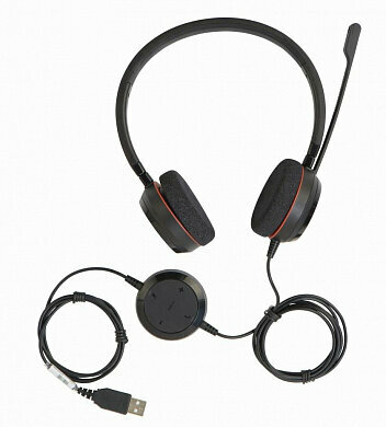 Гарнитура JABRA EVOLVE 20 SE Stereo MS, для компьютера, накладные, черный [4999-823-309] - фото №11