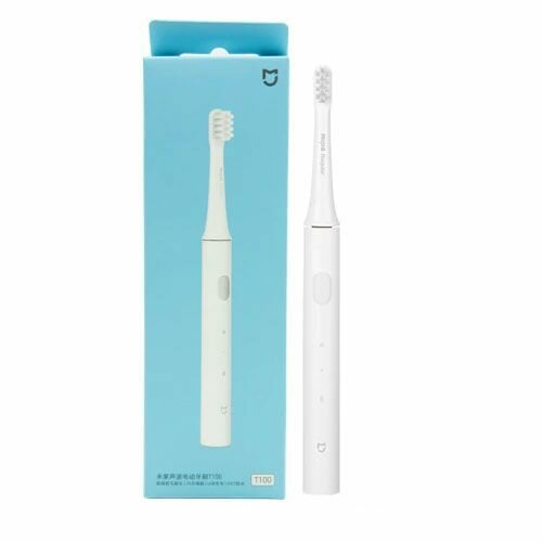Электрическая зубная щетка Xiaomi Mijia T100 белая - фотография № 1
