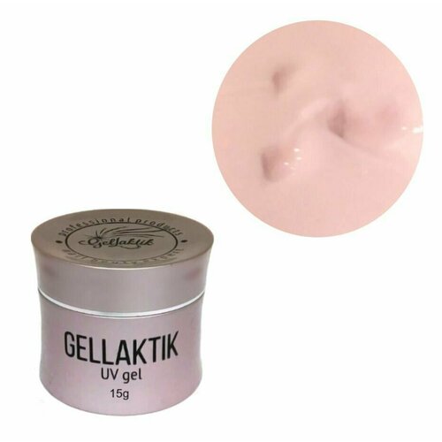 Gellaktik Гель-суфле для наращивания GEL SOUFFLE LINEN 15 гр