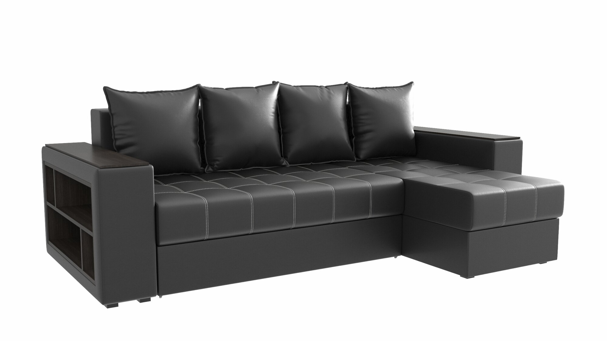 фото Угловой диван Амстердам, Furne, экокожа, Угол Правый, 3211021R