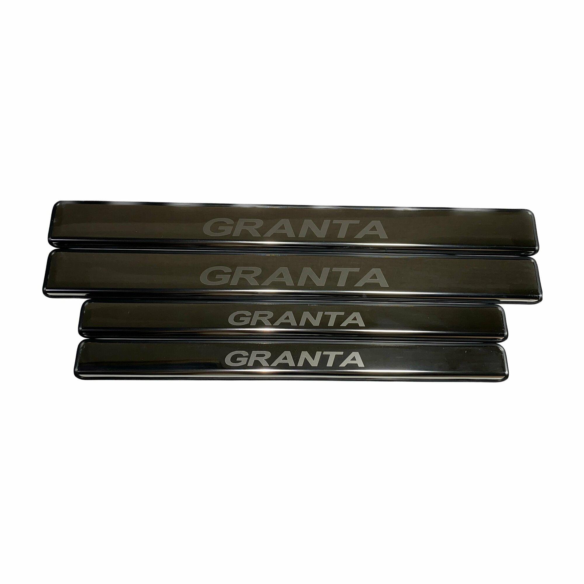 Накладки на пороги AutoMax для Lada Granta 2011-2018 2018-н. в, нерж. сталь, с надписью, 4 шт, AMLAGRA01 — фото 14