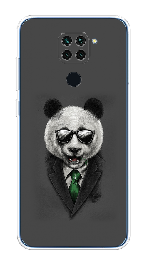 Силиконовый чехол на Xiaomi Redmi 10X 4G / Сяоми Редми 10X 4G Деловая панда