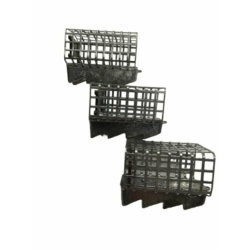 фото Кормушка фидерная с грунтозацепом для реки умеренным или сильным течением / набор 100гр./110гр./120гр. рыболов56