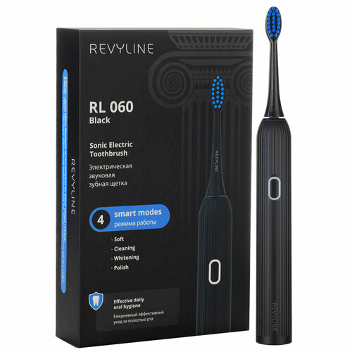 Зубная щётка электрическая Revyline RL 060 чёрная 523000₽
