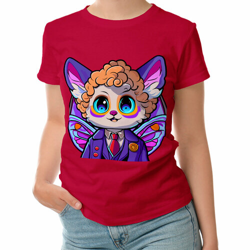 фото Футболка roly, размер l, красный