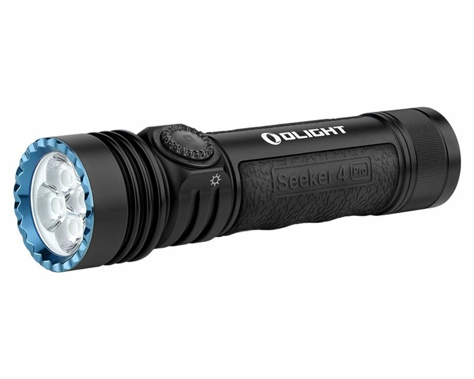 Фонарь Olight Seeker 4 Pro (Neutral White), 21700, 260 метров, 4600 люмен (Комплект)