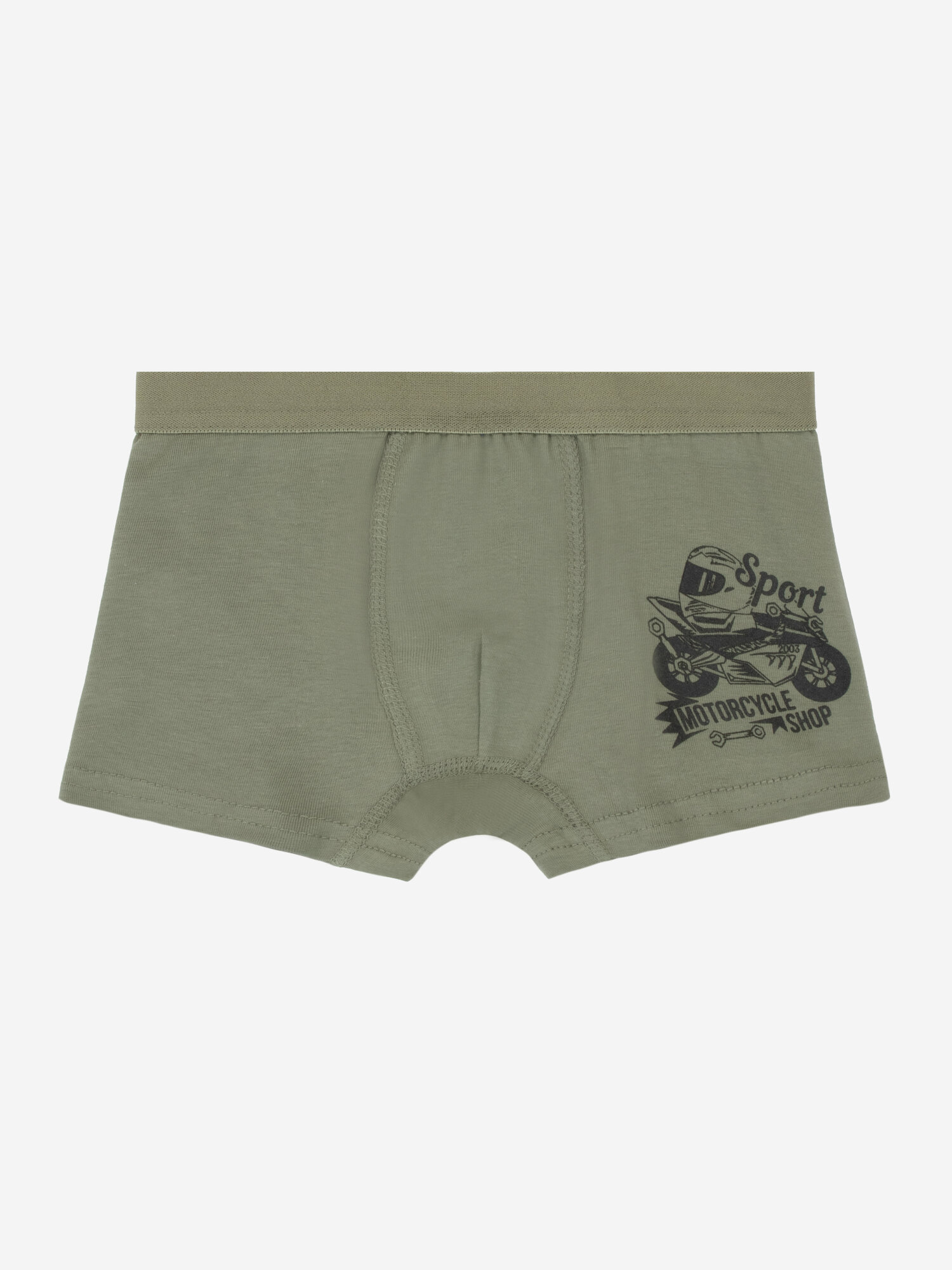 Трусы QUTEX, 5 шт., размер 122-134, красный, хаки, оранжевый, синий — фото 1