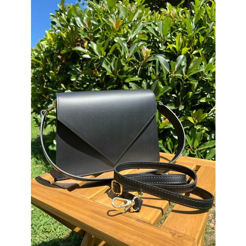 Сумка клатч  MAGNOLIA, фактура гладкая, черный