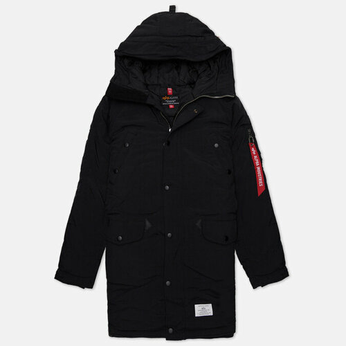 парка  ALPHA INDUSTRIES, подкладка, размер xs, черный