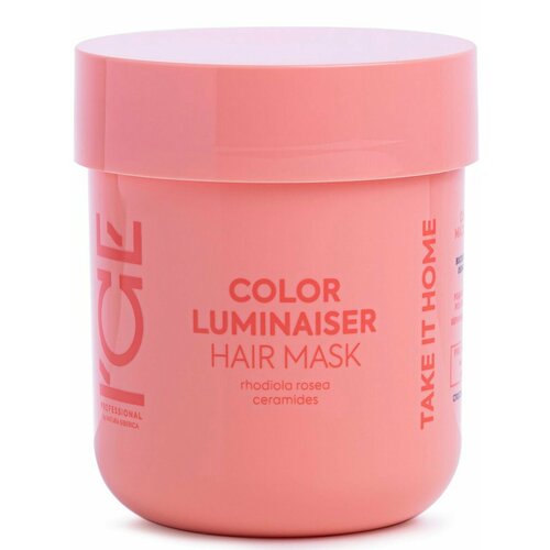 Маска для окрашенных волос Color Luminaiser «Ламинирующая» ICE Professional by Natura Siberica, Take It Home, 200 мл косметика для мамы ice professional by natura siberica ламинирующая маска спрей для окрашенных волос 200 мл