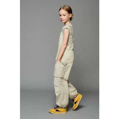 Комбинезон Zara, размер 13-14 лет (164 cm), бежевый