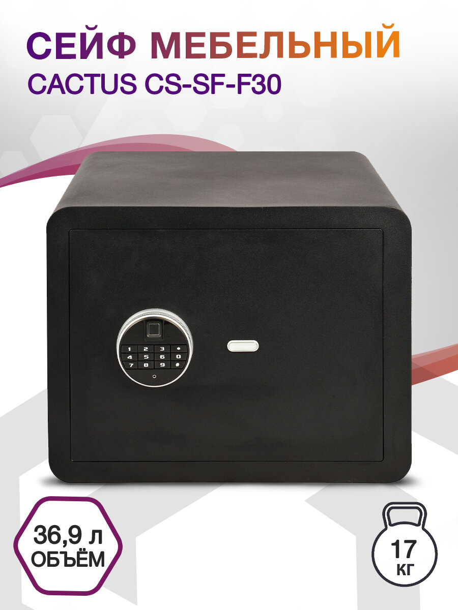 Сейф мебельный Cactus CS-SF-F30