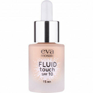 Тональный крем-флюид для лица Eva Mosaic Fluid Touch SPF 10 4 Unknown - фото №6