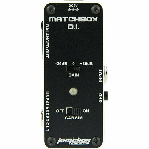 TOMSLINE AMX-3 Педаль эффектов MATCH BOX D.I. Direct Box