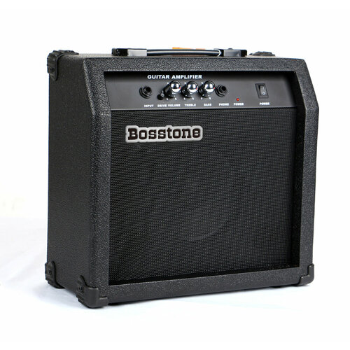 Bosstone GA-15W Black Гитарный усилитель: Мощность 15 Ватт, Динамик 6.5