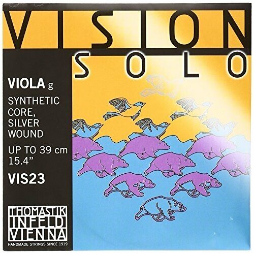 THOMASTIK Infeld Vision VIS 23 Струна G для альта (637874) vision solo комплект струн для альта размером 4 4 среднее натяжение thomastik