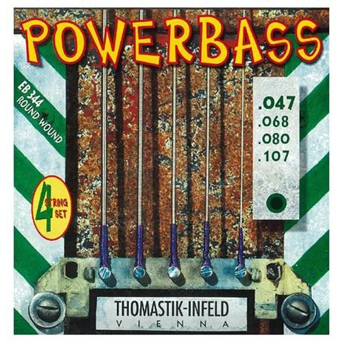 Комплект струн для бас-гитары Thomastik EB344 Power Bass