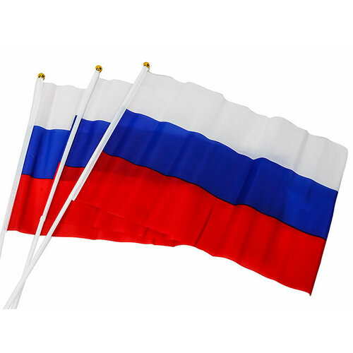 FLAG Флаг России триколор 30х45 (3 шт.)