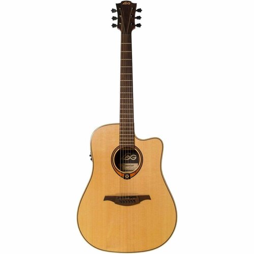 Гитара Электроакустическая LAG T-88D CE электроакустическая гитара lag guitars t 88d ce natural