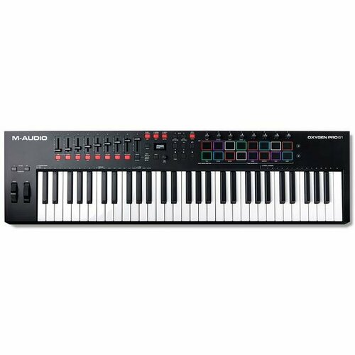 MIDI-клавиатура M-Audio Oxygen Pro 61 Black черный