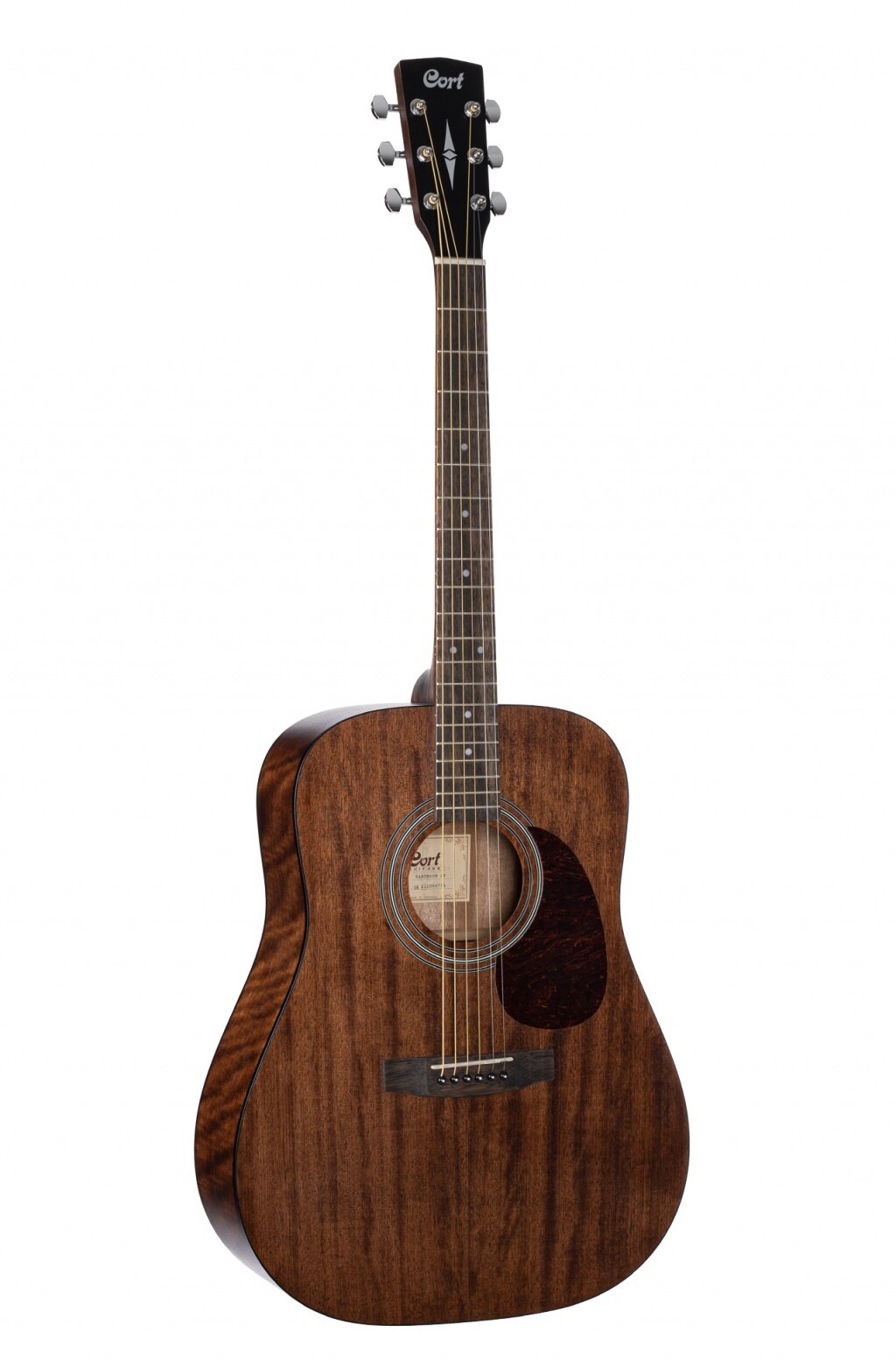Акустическая гитара дредноут (Массив Красного дерева), Открытые поры, Cort - Earth Series