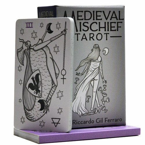 Карты Таро Средневековое Озорство / Medieval Mischief Tarot - U.S. Games Systems scapini l таро аввалон medieval scapini tarot средневековое таро скарпини карты инструкция на англ яз коробка пи