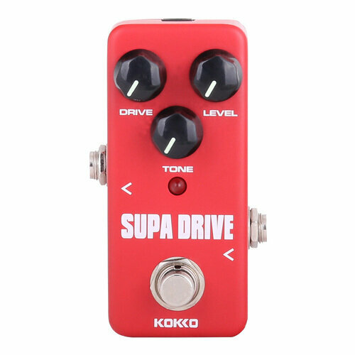 FOD5 Supa Drive Mini Педаль эффектов, Kokko педаль эффектов цифровой задержки kokko mini timer