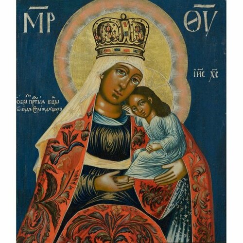 Икона Божьей Матери Избавление от бед страждущих, арт ОПИ-1871 икона избавление от бед страждущих икона божией матери
