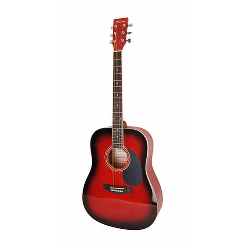 Акустическая гитара Caraya F630-RDS ma 001 rds мандолина красный санберст caraya