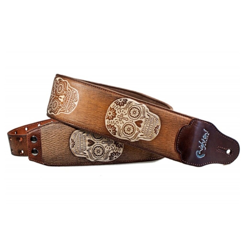 8401050080387 On! Leathercraft Sugar Woody Ремень для гитары, RightOn Straps