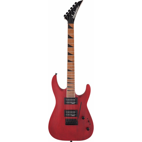JACKSON JS Series Dinky Arch Top JS24 DKAM, Caramelized Maple Fingerboard, Red Stain электрогитара, цвет красный электрогитара jackson js series js24 dkam dinky archtop red stain