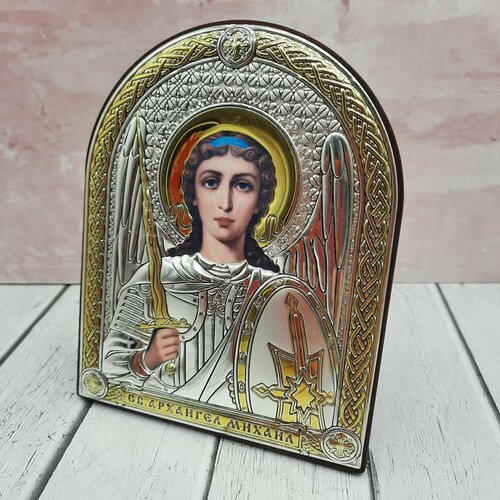 Икона Святой Архангел Михаил . икона святой архангел михаил размер 18x22