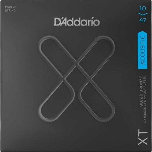 Струны для акустической гитары D'Addario XTABR1047-12