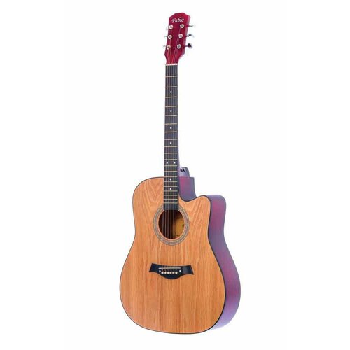 Гитара акустическая Fabio FB-41A Ash бридж archtop для джаз гитары с роликовыми сиденьями розовое дерево
