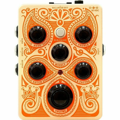 Гитарная педаль эффектов/ примочка Orange Acoustic Pedal гитарная педаль эффектов примочка orange acoustic pedal