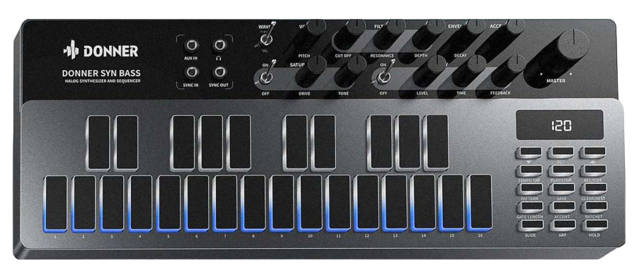 Басовый синтезатор Donner B1