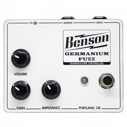 Benson Amps Germanium Fuzz (Snow White) benson amps preamp complicated pattern dan flashes limited edition