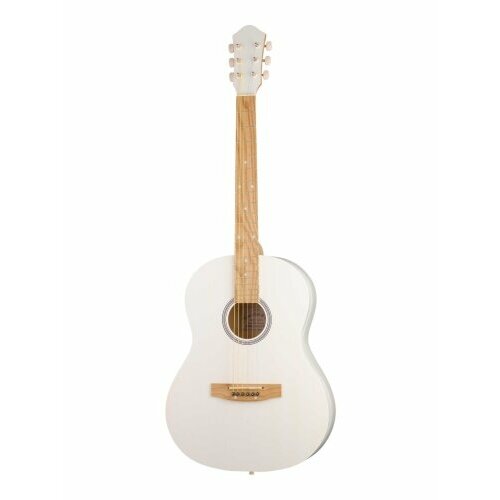 M-213-WH Акустическая гитара, белая, Амистар