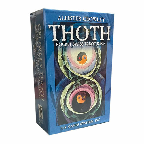 Кроули таро Тота карманное / Crowley Thoth Tarot Pocket карты гадальные таро тота алистера кроули репринт aleister crowley thoth tarot