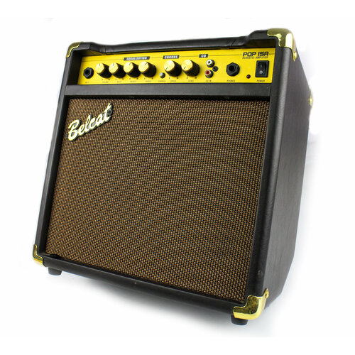 Комбоусилитель для электроакустической гитары BELCAT POP15A, 15 Вт комбоусилитель для электроакустической belcat a35