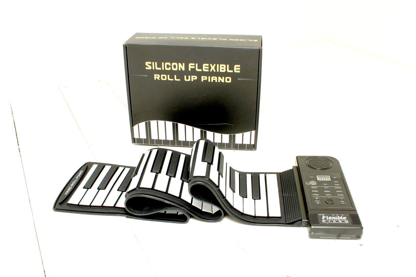 Складной гибкий синтезатор Konix Roll Up Piano PN61