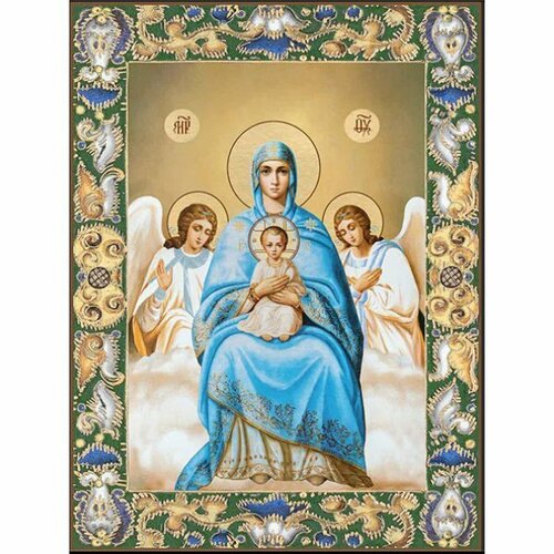 Храмовая икона Богородица Всецарица, арт ДМИХ-113