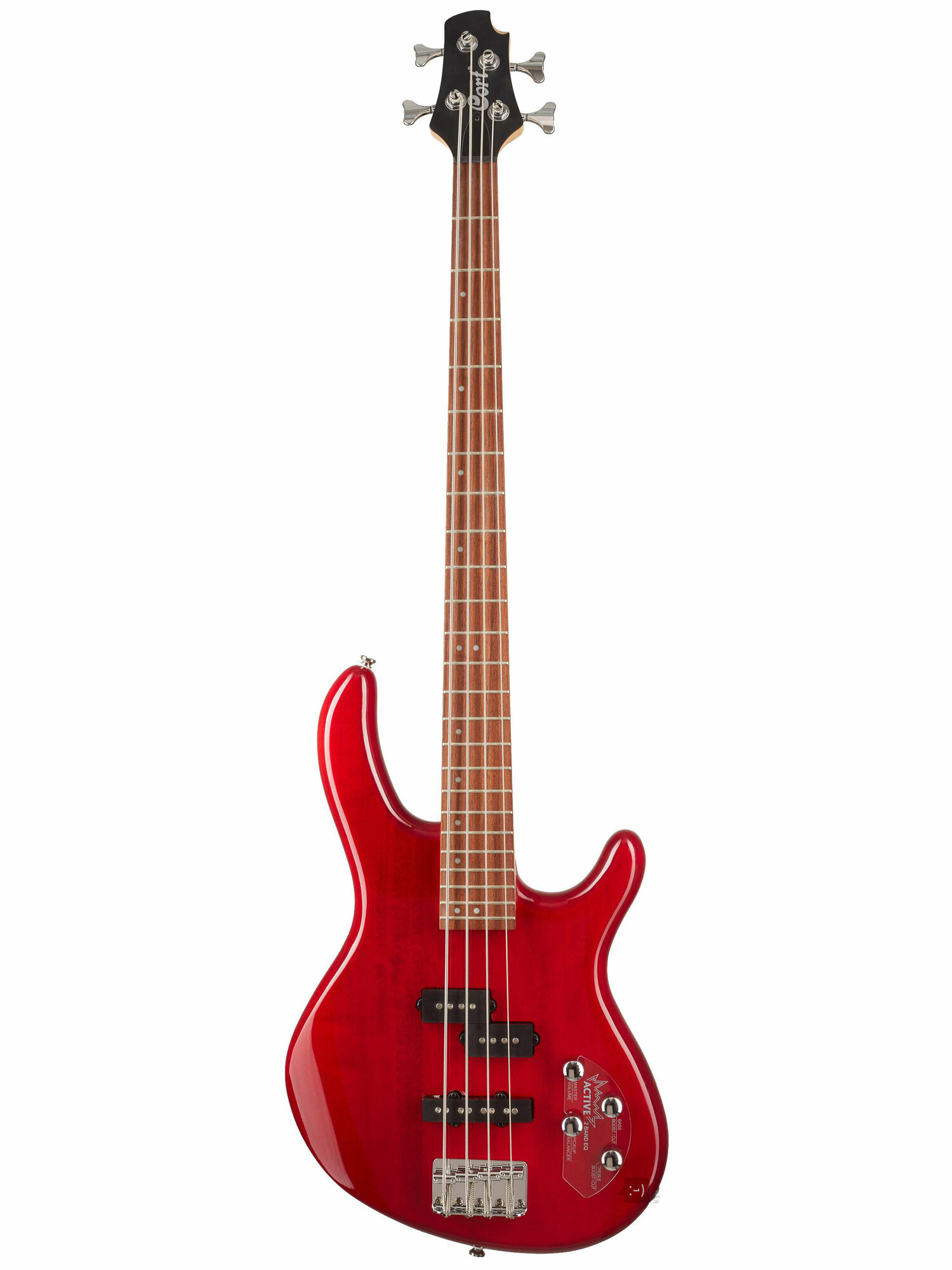 Бас-гитара Cort Action Series Action-Bass-Plus-TR красная