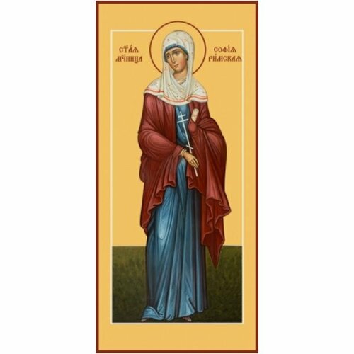 Икона София Римская, арт MSM-6594 икона вера римская арт msm 6986