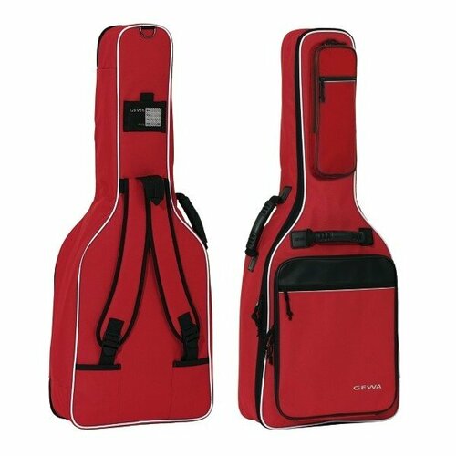 GEWA Premium 20 Classic 4/4 Gig Bag Red чехол для классической гитары чехол для классической гитары 4 4 gewa premium 20 line classic красный