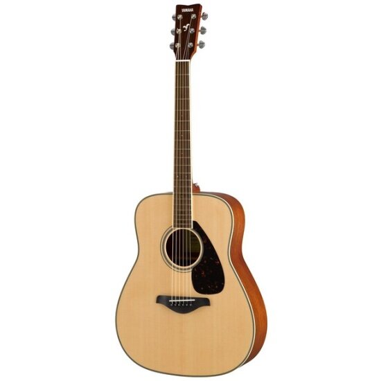 Акустическая гитара Yamaha FG820, цвет натуральный