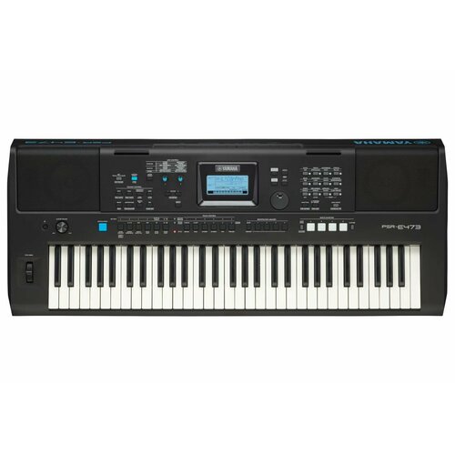 YAMAHA PSR-E473 синтезатор с автоаккомпанементом, 61кл/ 64 полиф/820 тембра/290 стилей