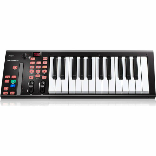 midi клавиатура icon ikeyboard 3x black ICON iKeyboard 3X Black MIDI-клавиатура